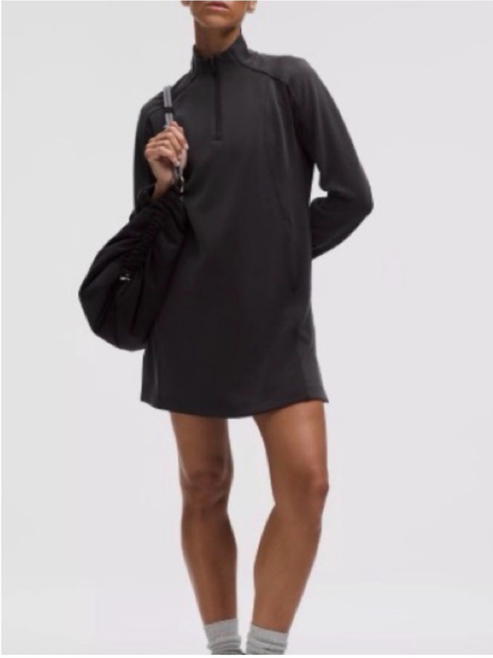 Lululemon Softstream half-zip minidress New size medium